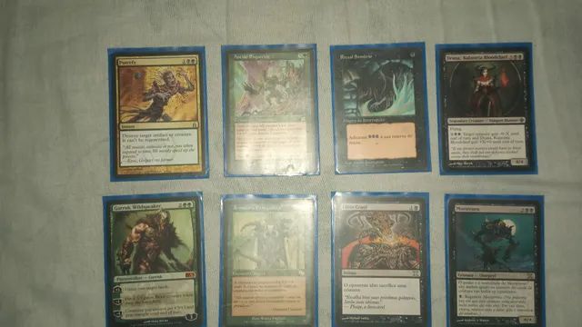 Deck Preto/verde Magic The Gathering ( várias edições)