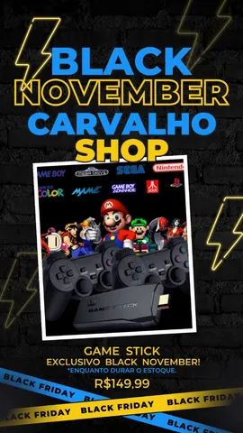 CARVALHO GAMES, Loja Online