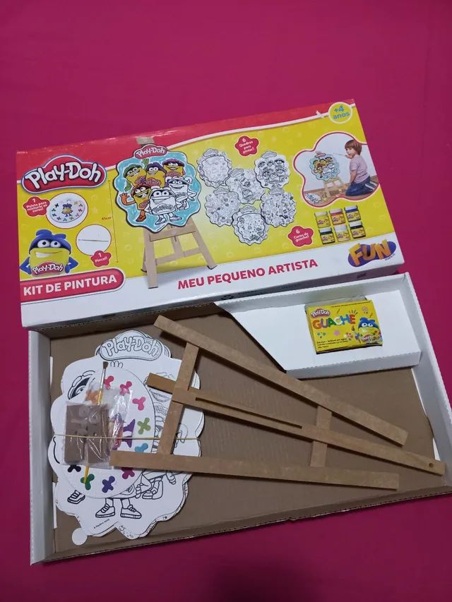 Play Doh - Meu Pequeno Artista kit de pintura