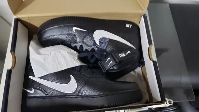 Tenis Nike Air For 1 , tamanho 41, impecável, Black Custom. - Foto 4