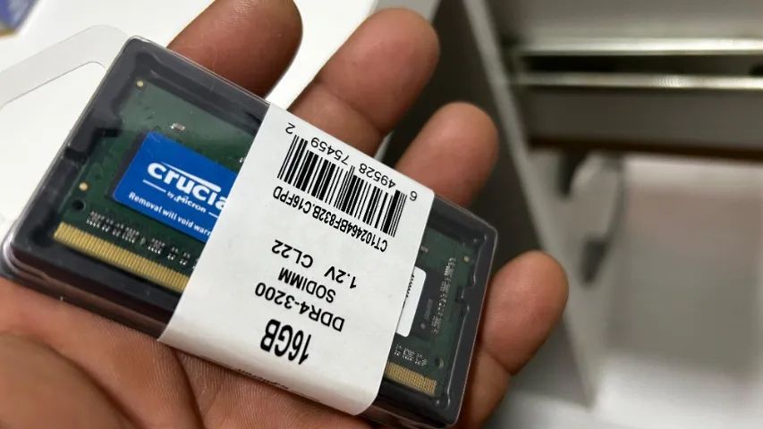 Memória Notebook Crucial 16GB DDR4 3200 Mhz - Foto 4