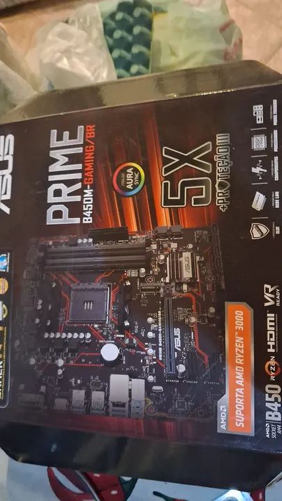 Placa Mãe ASUS PRIME B450M-GAMING/BR