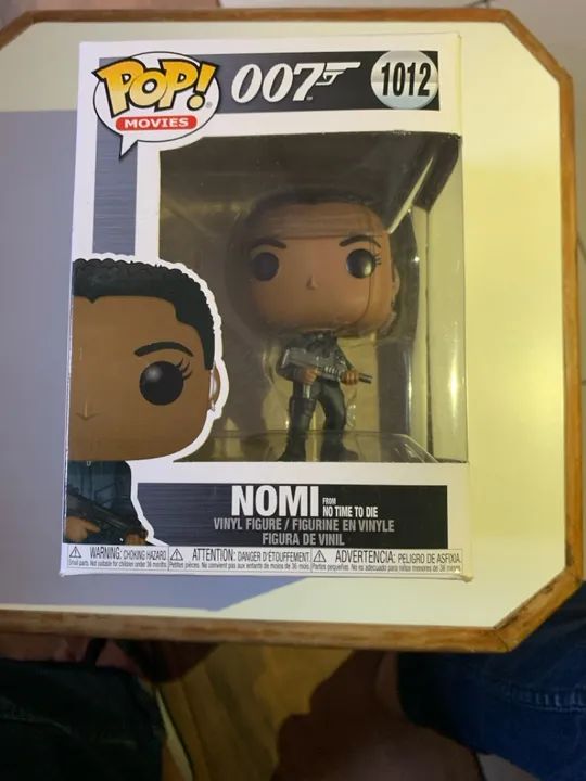 Funk Pop 007 #1012 NOMI do filme No time to die, original e novo