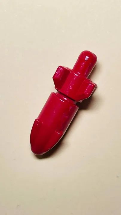 JLU - mini foguete acessório do Rocket Red - 2 cm p/ boneco da coleção da Liguinha