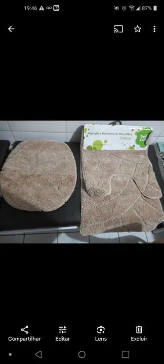 Kit de banheiro luxo