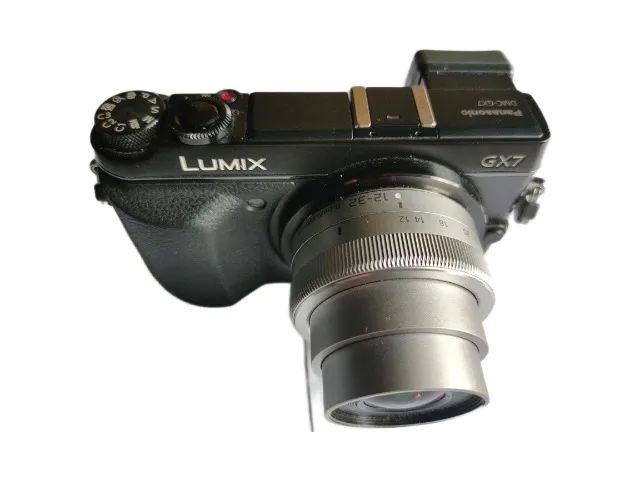 Camera Panasonic Lumix Dmc-gx7 Kit Com Lente Vario 12-32mm - Foto 2
