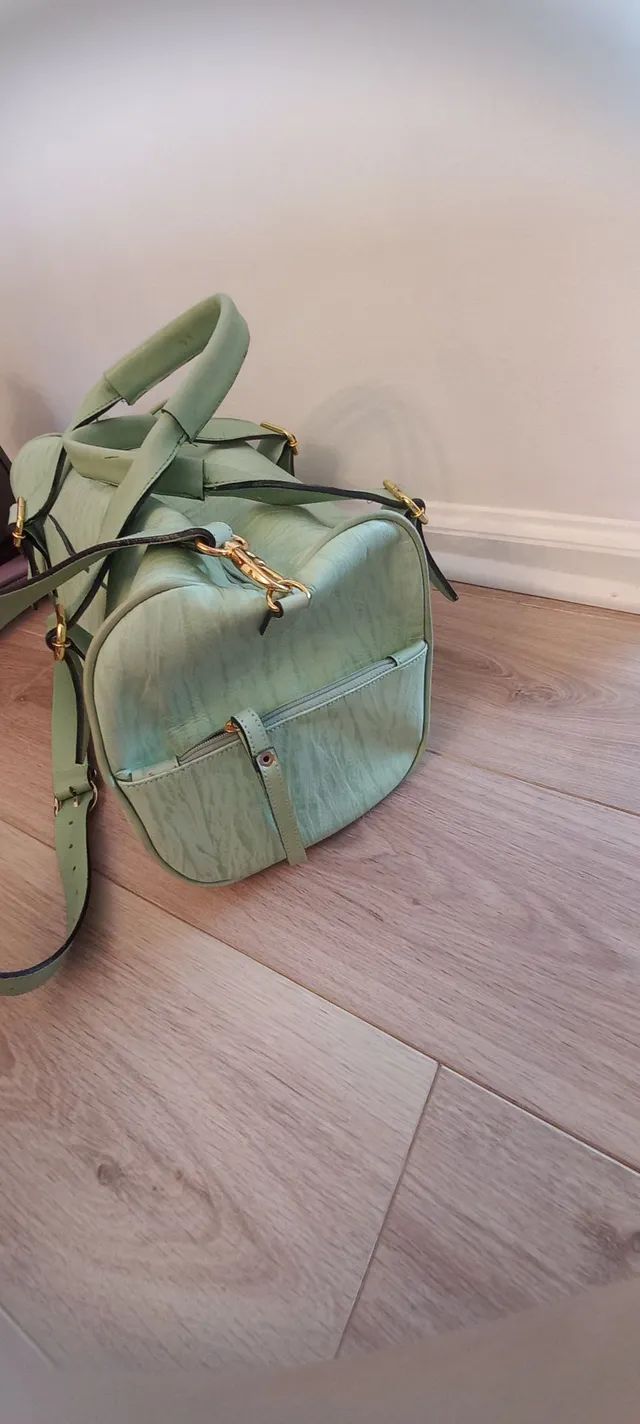 Bolsa couro legítimo 