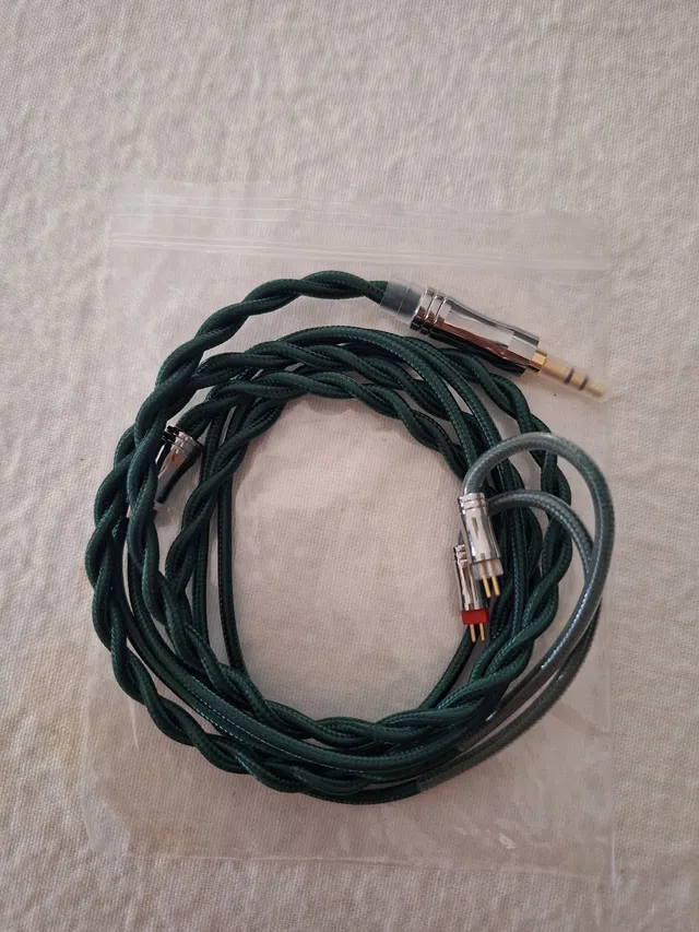 Cabo NICEHCK 2 pinos 2pin para fone IEM retorno de palco