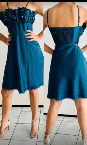 Lindo vestido de seda - Foto 2