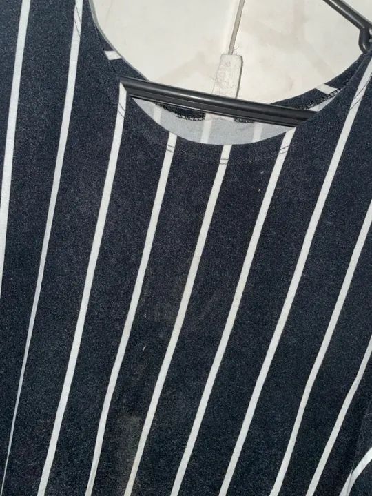 CAMISA LISTADA OVERSIZED - Foto 2