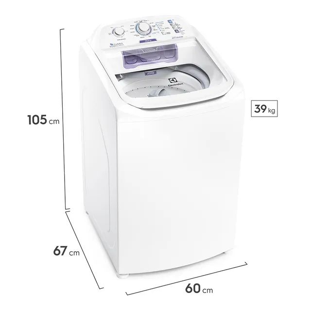 Máquina de Lavar Electrolux 10,5kg Branca Turbo Economia com Jet&Clean e Filtro Fiapos - Foto 2