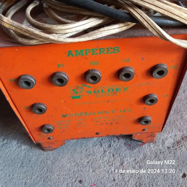 Máquina de solda antiga SOLDEX - Foto 6