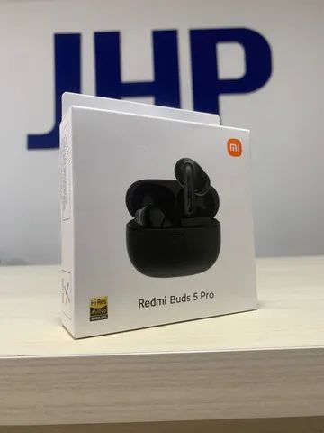 Fone de Ouvido Sem Fio Redmi Buds 5 Pro Midnight Black - Loja Física -Parcelamos sem Juros