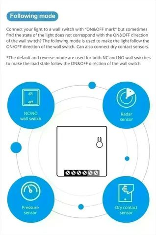 Unidade Sonoff Mini R2 Wifi, Tomada, Lâmpada, Interruptor, Compatível com Alexa  - Foto 5