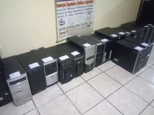 Lote 10 Computadores Dual Core Vários Modelos 2Gb DDR 2 HD 80 ou Mais - Foto 2
