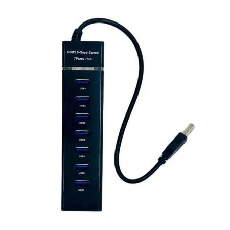 Hub USB 3.0 com 7 Portas USB Super Rápida lacrado - Foto 2