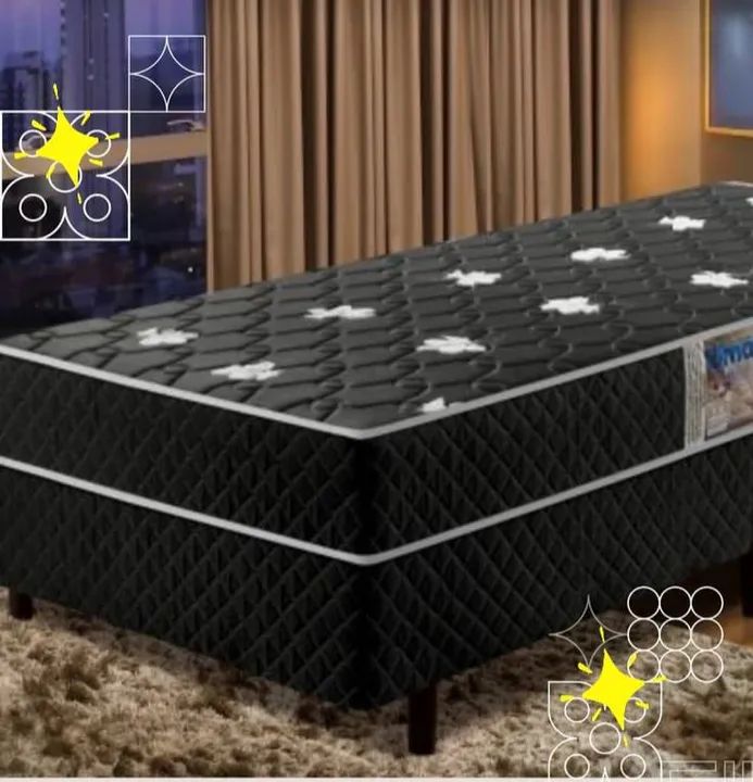 Cama Box Solteiro Novo direto de fabrica  - Foto 4