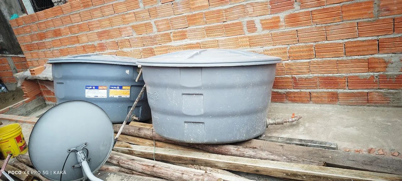 Caixa D'àgua 500 Litros - Tigre Cinza - Foto 5