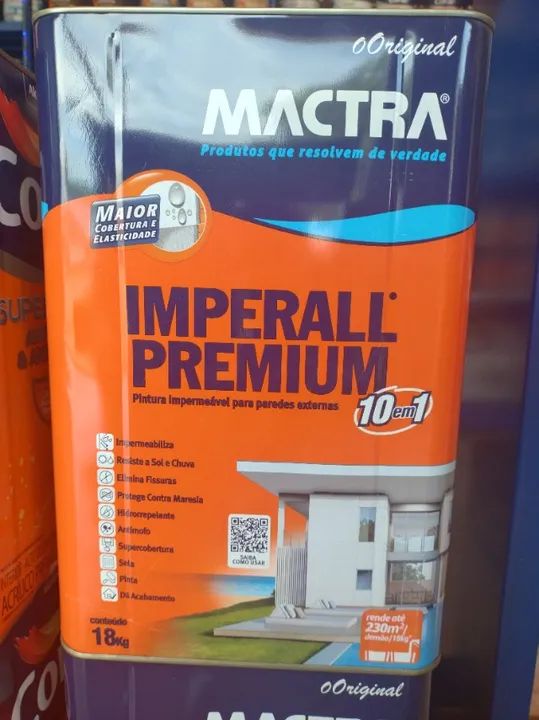Tinta Emborrachada Coral - Mactra 18l