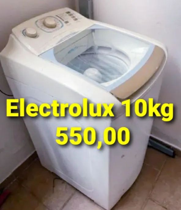 Máquina de lavar 10kg Electrolux 110V
