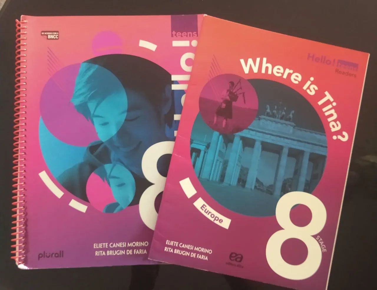 Livros Teláris Matemática, Português e Inglês 8º Ano  - Foto 2