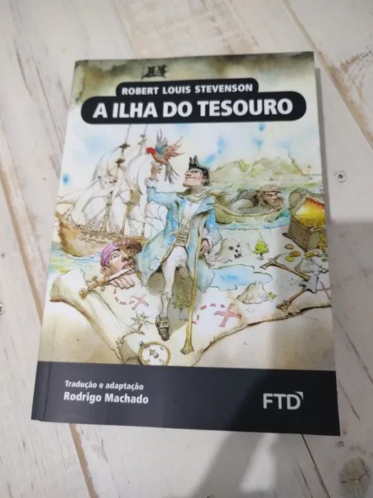 Livro A Ilha do Tesouro - Robert Louis Stevenson