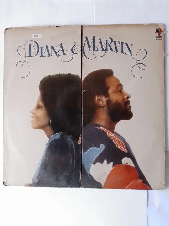 Vinil LP Diana & Marvin 1973