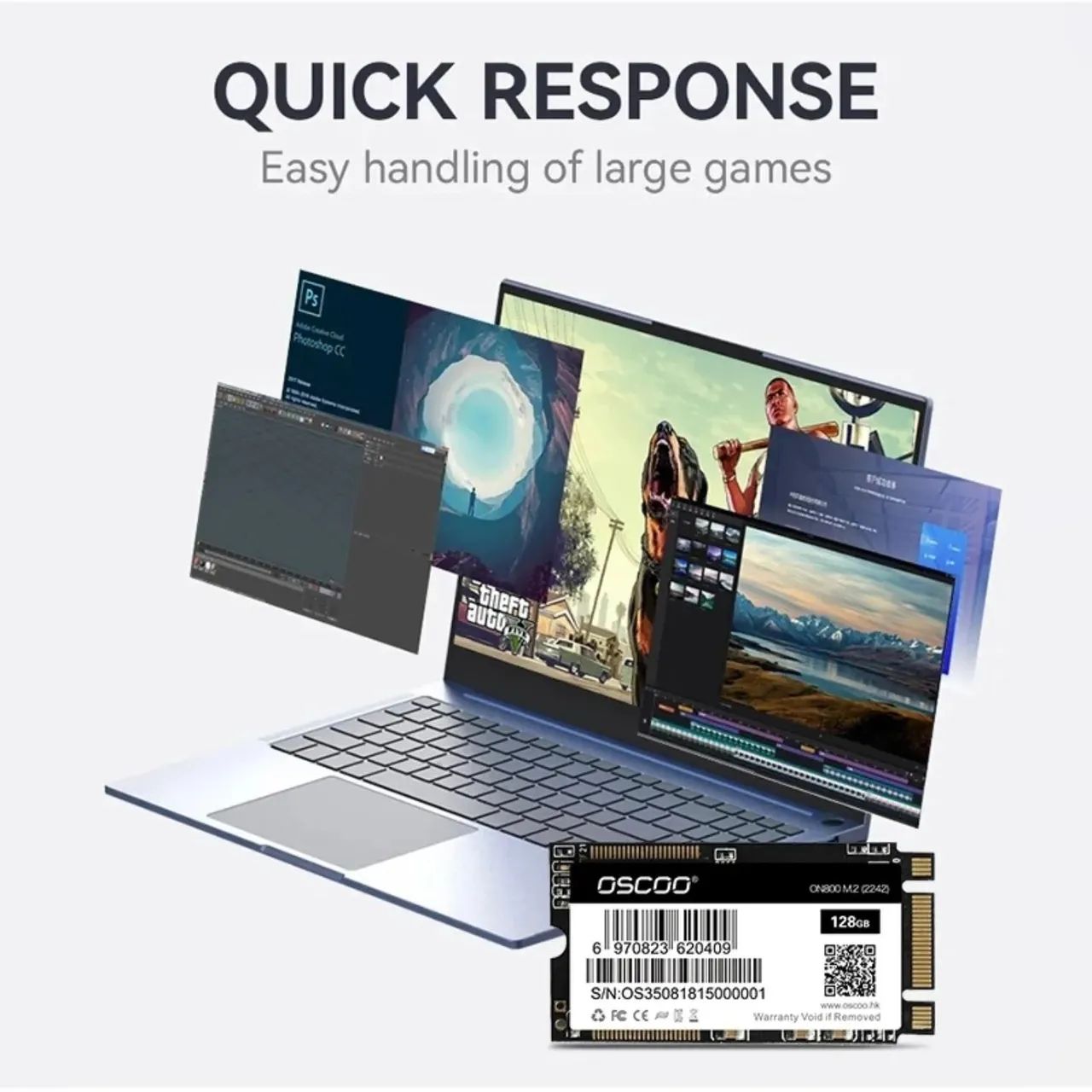 Ssd Msata 256gb ( sata )  - Foto 2