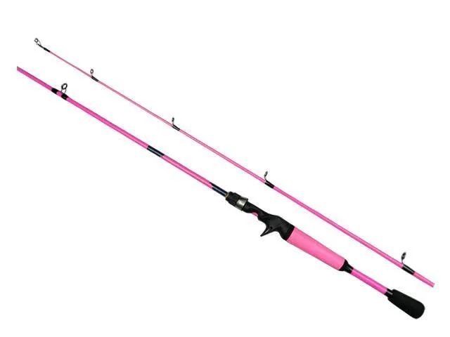 Vara para carretilha Albatroz Fishing Topaz colors Rose. 168cm. 12lbs Nova  - Foto 4