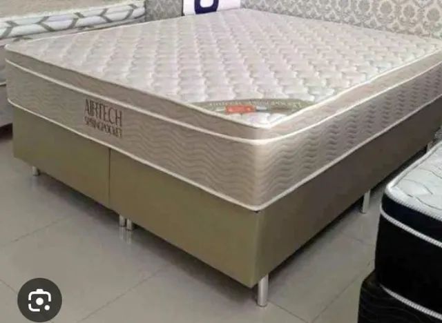 Cama box king tamanho 158x198 Ortobom