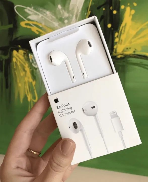 Fone de Ouvido iPhone Lightning EarPods Apple Original (3 meses de garantia) - Foto 5