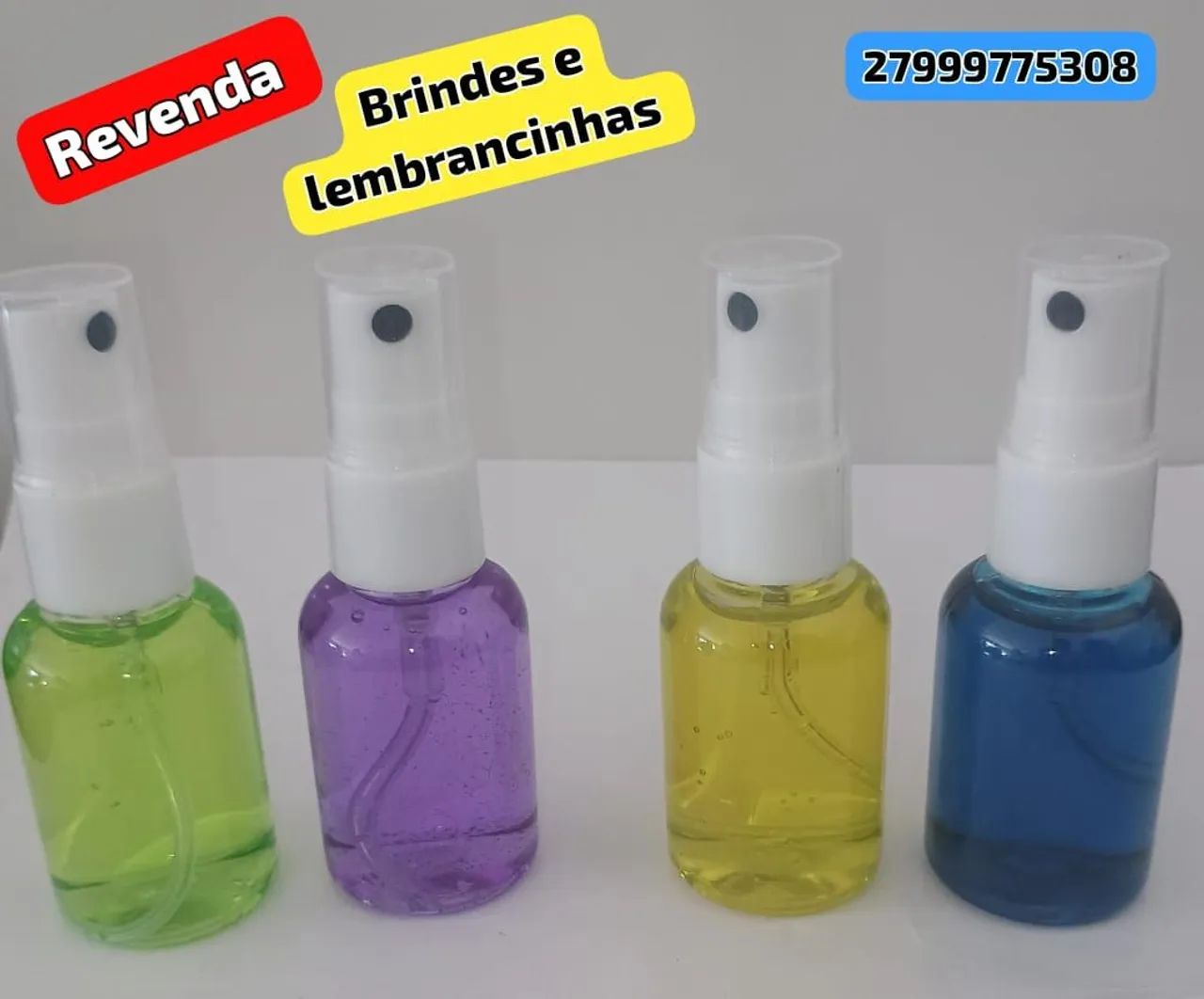 Kit 10 Aromatizantes spray 30ml no atacado sem rótulo prá revender.