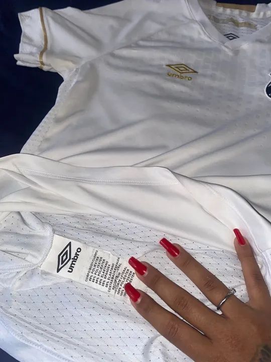 Camisa juvenil Santos 2018 tamanho 12  - Foto 2