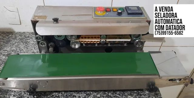 Vendo seladora automática com datadora para alimentos