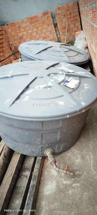 Caixa D'àgua 500 Litros - Tigre Cinza - Foto 3