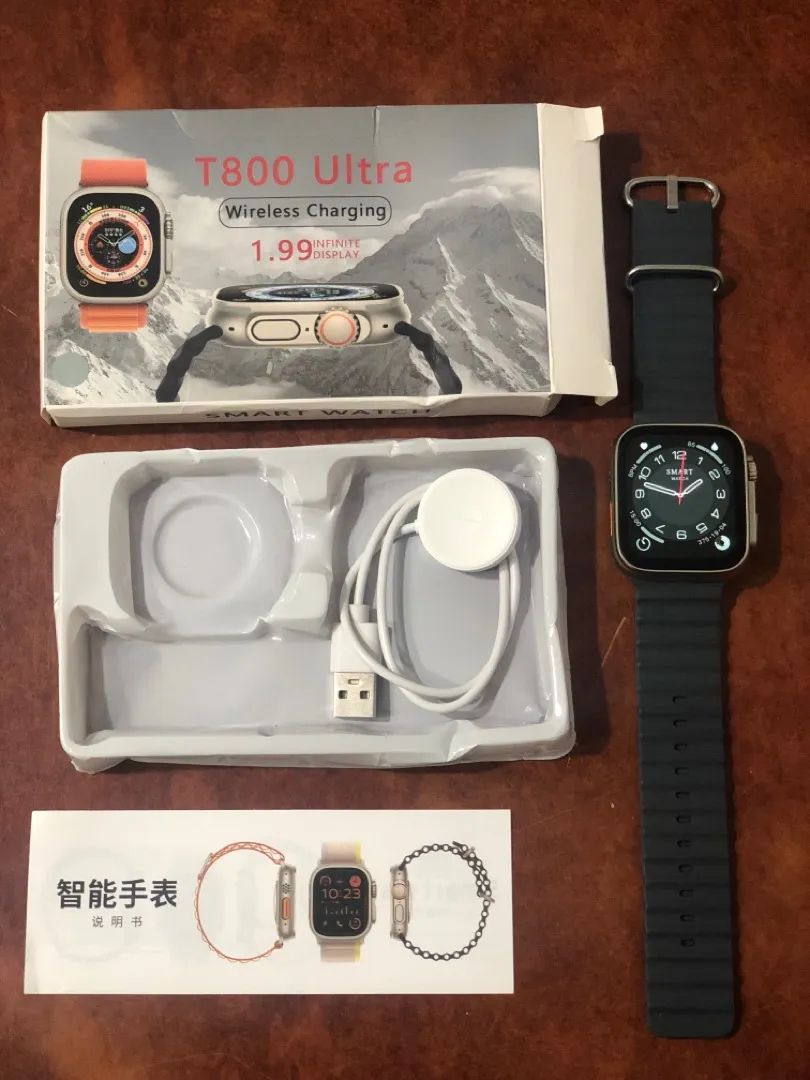 SmartWatch T800 Ultra Weireless Charging 1.99? - Foto 5
