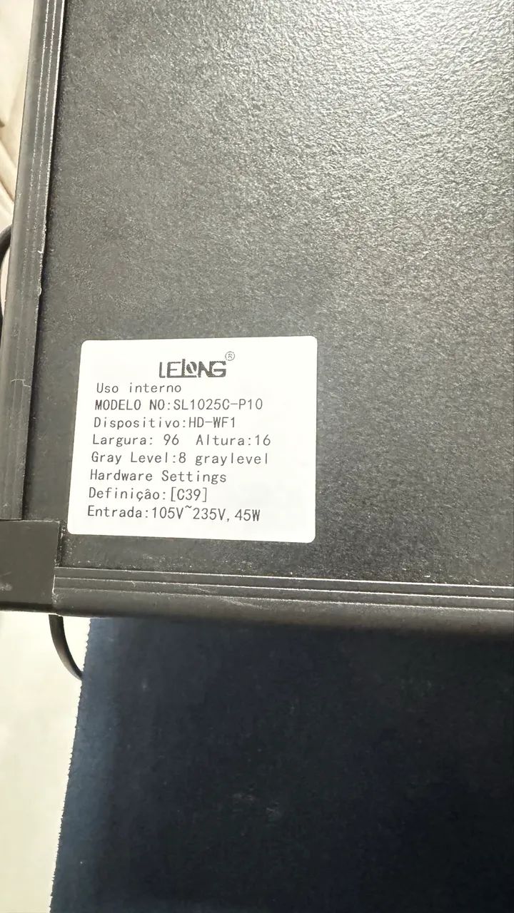 Painel Letreiro de Led64308811849090124