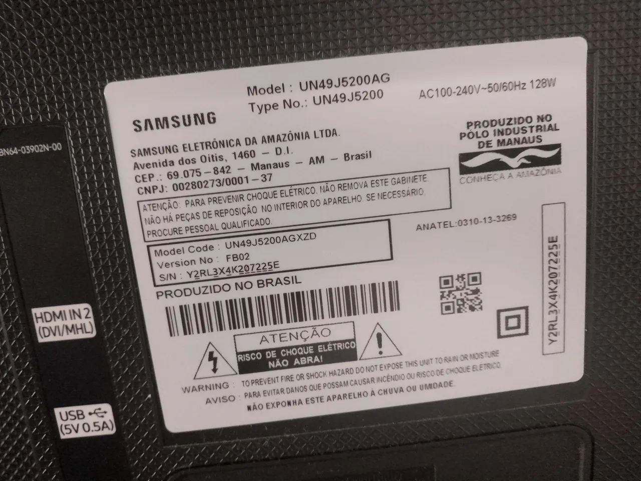 TV LED 49 polegadas Samsung  - Foto 2