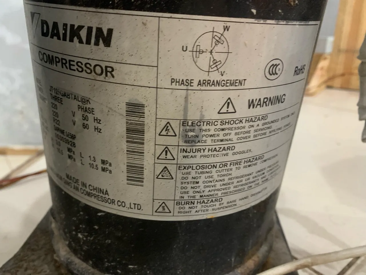 "compressores de ar comprimido" - Ar-condicionados no Brasil