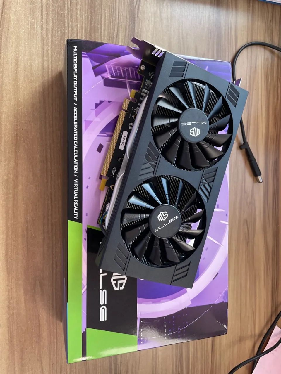 Placa de Vídeo RX580 8GB MILLSE - Gaming - Foto 2