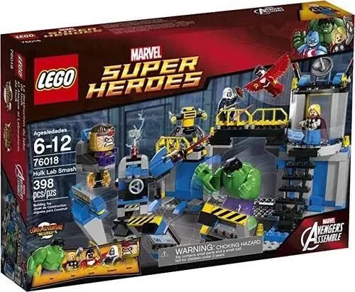 Lego Super Heroes Hulk Lab Smash 76018