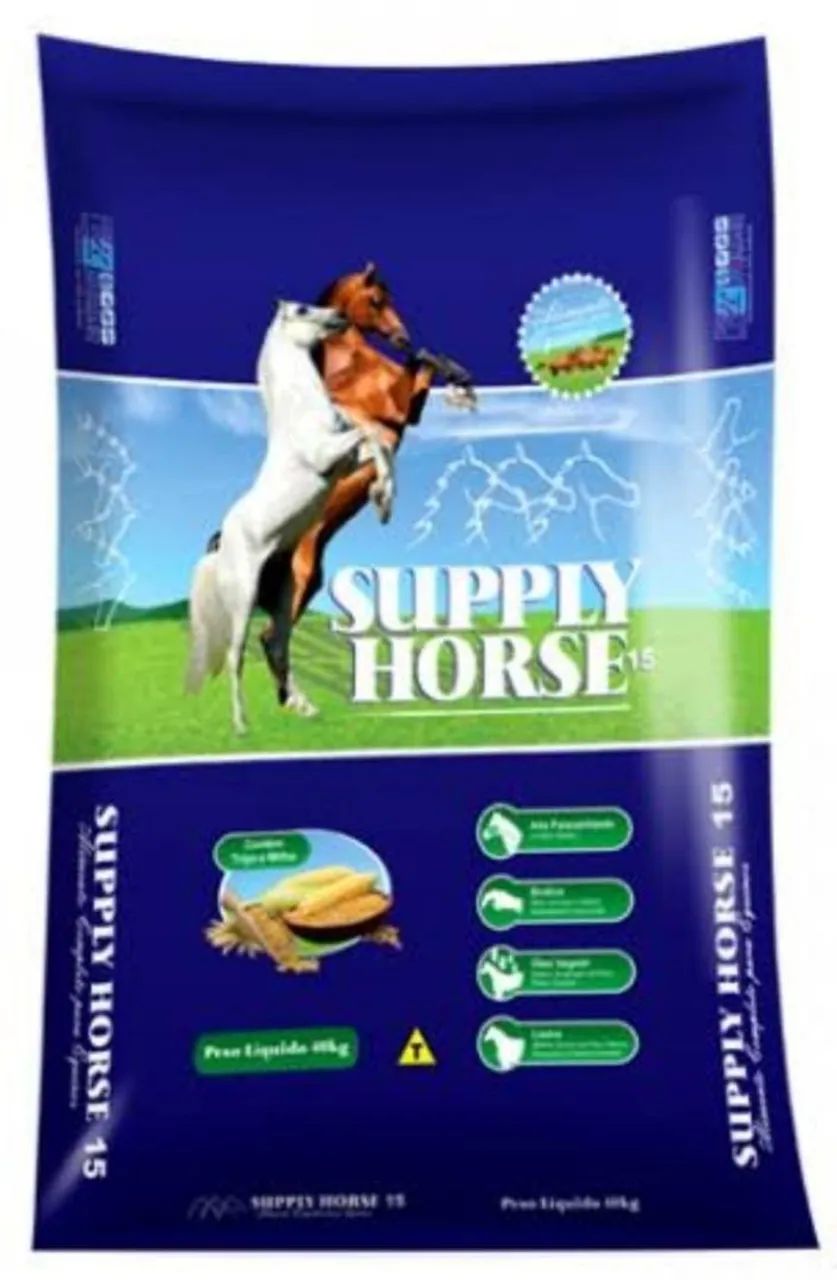 Ração Cavalo Cheval ou Suply Horse 40kg - Foto 2