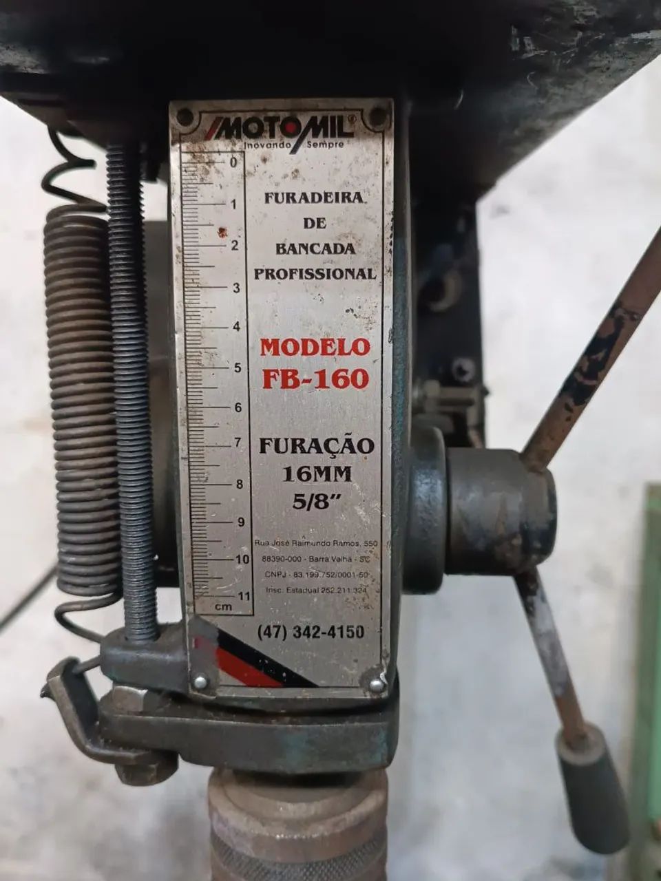 Furadeira de bancada motomil reforçada  - Foto 2