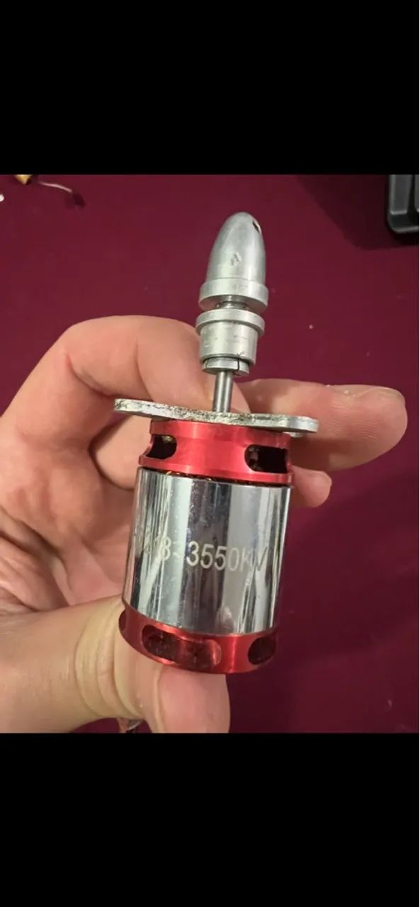 Motor Elétrico para Aeromodelo + Esc H-King 50A - Foto 5