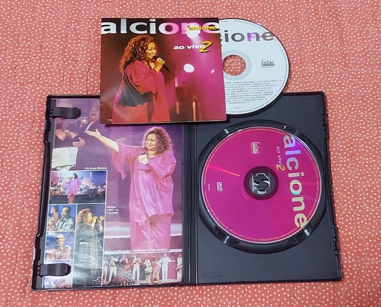 Dvd Alcione ao vivo 2 - Foto 3