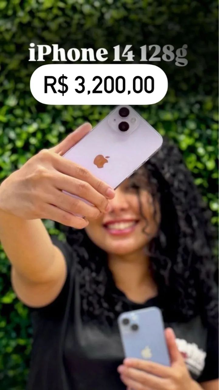 IPHONE 14 128GB novo / IPHONE XR 64GB novo VITRINE