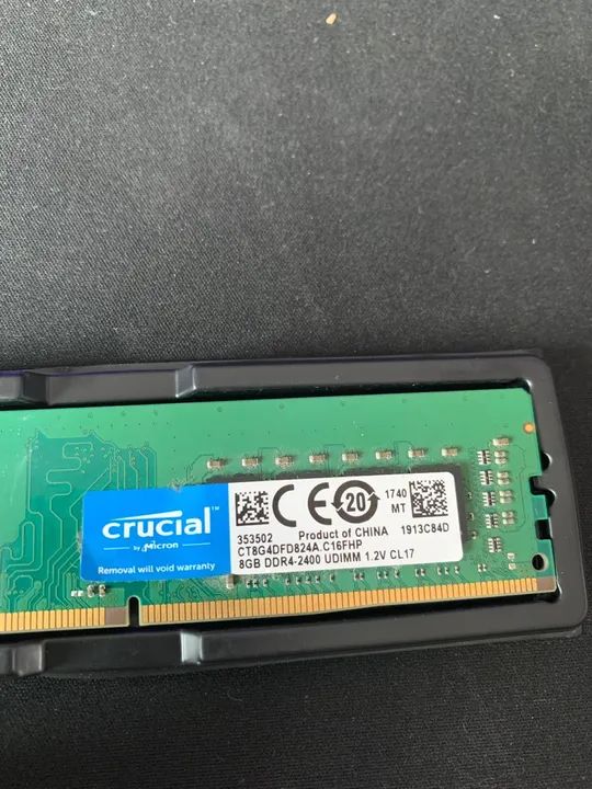 Memória RAM Crucial DDR4 8GB - Foto 2