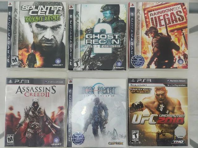 Jogos originais Playstation 3 (Mídia Física/Semi-novo)