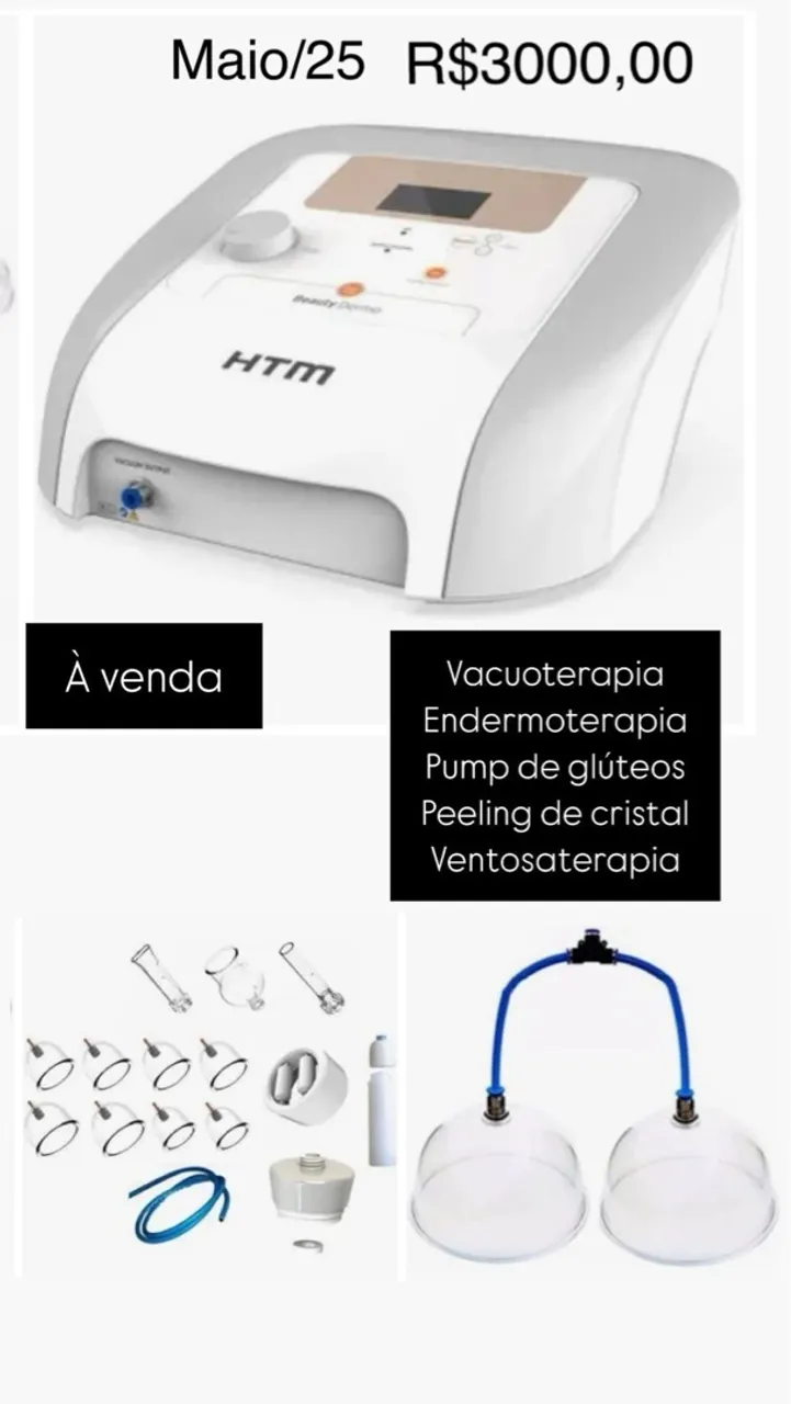 Aparelho Beauty Dermo HTM - Tratamentos Estéticos