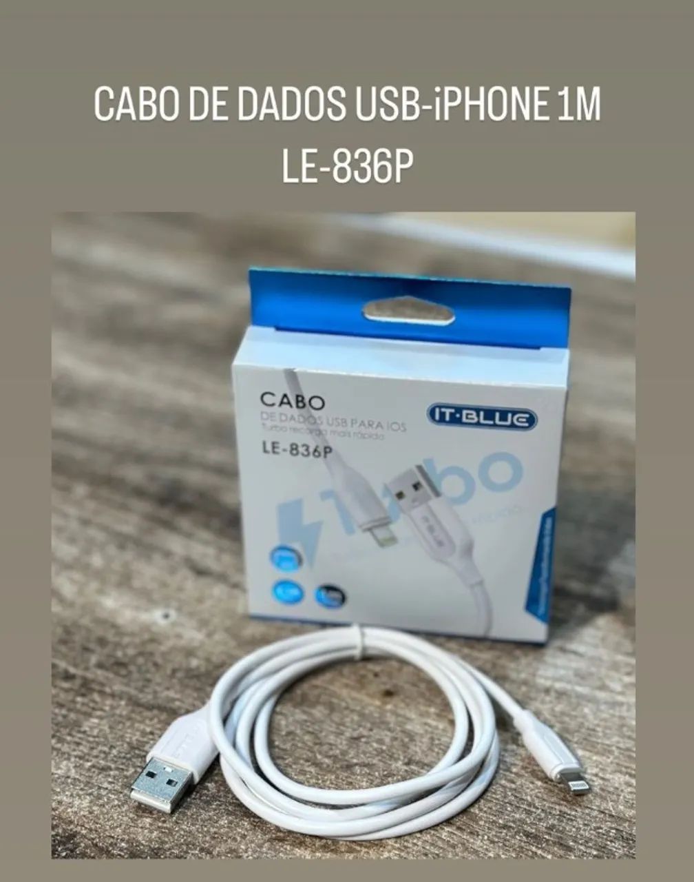 CABO DE IPHONE 1METRO